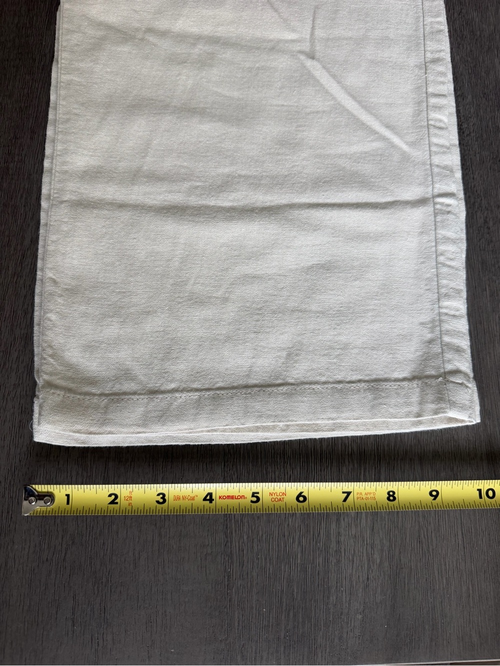 Old Navy Linen Blend Pull On Pants Beige Size Medium - Picture 5 of 6